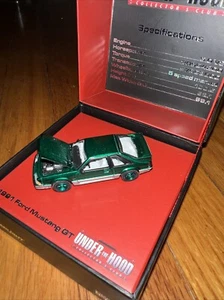 GREENLIGHT UNDER THE HOOD 1991 MUSTANG GY 5.0 GREEN MACHINE CHASE  - Bild 1 von 6