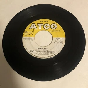 King Curtis & The Kingpins 45 Vinyl Record Harper Valley PTA - Makin’ Hey - Picture 1 of 2