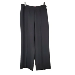 Vintage Anne Klein Black Dress Pants Sz 12 Hong Kong Business Office Career LNC  - Picture 1 of 8