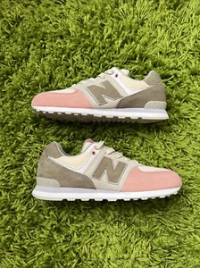 New balance 574 Cream/Blush - Picture 1 of 6