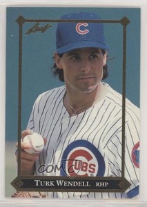 1992 Leaf Gold Leaf Rookies Turk Wendell #BC-5 Rookie RC