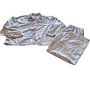 Damen 2 teiliges Pyjama Set Gr. 42 100% Baumwolle Lounge zartrosa Paspel Damea - Bild 1 von 16