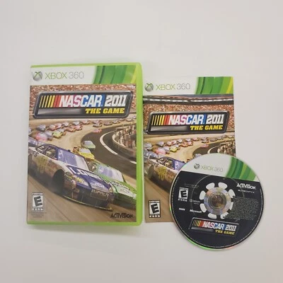 NASCAR The Game 2011 (Microsoft Xbox 360, 2011) With Manual Free Fast Shipping  - Image 1 of 2