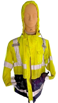 Tingley Reflective Hooded Safety Jacket Size Medium - Image 1 of 4