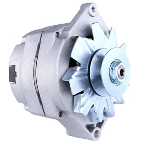 NEW 5/8 PULLEY ALTERNATOR FITS DELCO GM 1 ONE WIRE 10SI AGRICULTURAL INDUSTRIAL - Picture 1 of 4