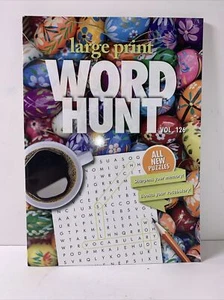 Large Print Word Hunt Vol. 126 New - Picture 1 of 4