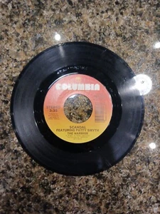 Scandal feat. Patty Smyth: The Warrior b/w Less Than Half 45 Record - Picture 1 of 2
