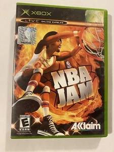 NBA Jam (Microsoft Original Xbox, 2003) CiB with Manual Tested Video Game - Picture 1 of 13