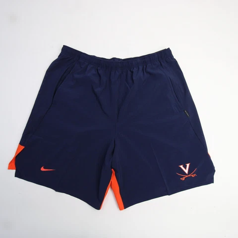 Virginia Cavaliers Nike Athletic Shorts Men's Navy/Orange New Cover