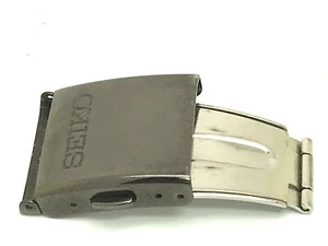 Seiko Model SSC143 Black Tone Men's Watch Replacement Clasp 20mm (L1445) - Picture 1 of 6