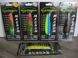 5 Gibbs Delta 4.75" Magnum Stinger Spoons - Trolling Fishing Lure - Lot #6 - Picture 1 of 7