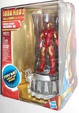 Marvel Universe IRON MAN 2 MARK III Figure Hall of Armor Collection Lightup Base