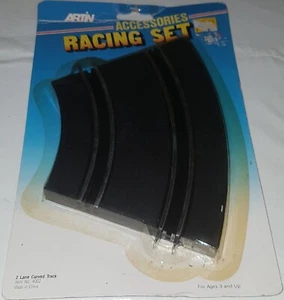 Artin - 2 Lane Curved Track - ARTIN Accessories Racing Set - 4002 - FREE POST - Picture 1 of 9