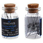 VandyVape Superfine MTL Clapton Wire (10pcs) Flasche e Zigarette eZigaretten 