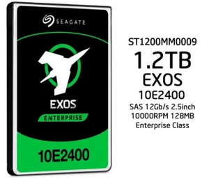 Disk Seagate Exos 10E2400 ST1200MM0009 1.2TB 10000U/Min 128MB SAS 2.5 Pollici - Foto 1 di 8