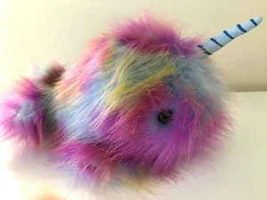Aurora Plush Neptune Narwhal . Super Soft. Approx. 12 inches Long. New - Picture 1 of 3