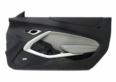 2019 2020 Chevrolet Camaro Door Panel Leather Ash Gray Passenger Side 84557714 - Imagem 1 de 4