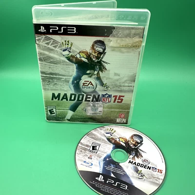 Madden NFL 15 - Sony PlayStation 3 PS3 (2012) NO MANUAL Tested - Resurfaced! - Image 1 of 4