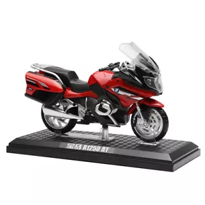 1:12 BMW R1250 RT Motorrad Modell Diecast Modellmotorrad Spielzeug Geschenke Rot - Bild 1 von 7