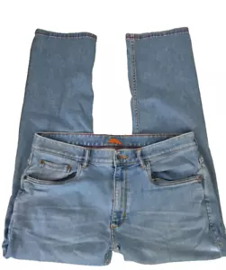 Tommy Bahama Jeans Mens 36x29 Blue Standard 5 Pocket Straight Leg Pants - Bild 1 von 14
