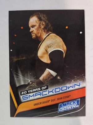2019 Topps WWE 20 Years of SmackDown #SD-17 UNDERTAKER - Image 1 of 2