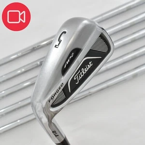 Lefty Titleist AP2 712 Forged Irons Set 5-6-7-8-9-P PW NS 950GH S LH Golf Clubs - Picture 1 of 18