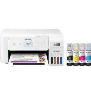 Epson ET-2803 EcoTank Inkjet Printer, Copier, Scanner White SEALED BOX Free Ship - Picture 1 of 3