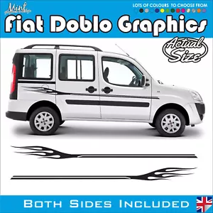 FIAT Doblo Micro CAMPER Berlingo Mini van Motorhome GRAPHICS DECALS FREE P&P 041 - Picture 1 of 4