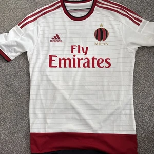 ADIDAS AC MILAN 2014-2015 AWAY #10 HONDA FOOTBALL SHIRT JERSEY Player Ver Size 6 - Picture 1 of 5