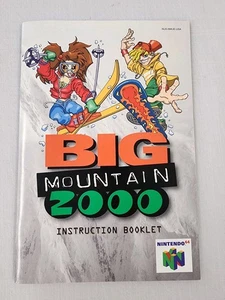 Big Mountain 2000 Juego Y Manual Solo Auténtico Nintendo 64 N64 - Imagen 1 de 7