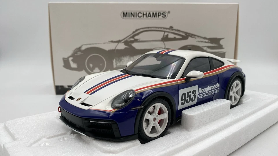  MIN110062075 Minichamps Porsche 911 Dakar 2022 Roughroads 1/18 - Immagine 1 di 4