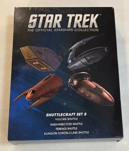 Eaglemoss Star Trek Shuttlecraft Set #8 Starships Collezione 2021 mai aperto - Foto 1 di 6