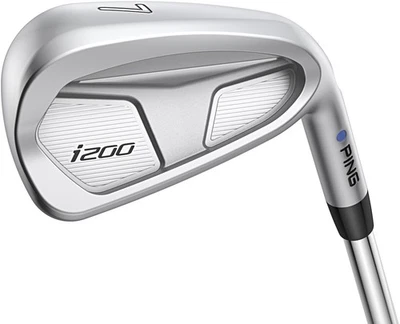 Left Handed Ping i200 5-PW Iron Set Regular Black Dot Steel XP 95 R300 Value - Image 1 of 4
