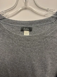 Maglione donna Nieman Marcus grigio leggero taglia media volontà e cashmere  - Foto 1 di 7
