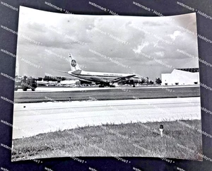 Pan American DC-8 Plane 1962 Original Press Photo - Picture 1 of 3