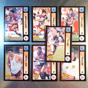 1994 Dynamic Series 2 Rugby League NRL Team Set (7 Cards) Manly Sea Eagles - Picture 1 of 3
