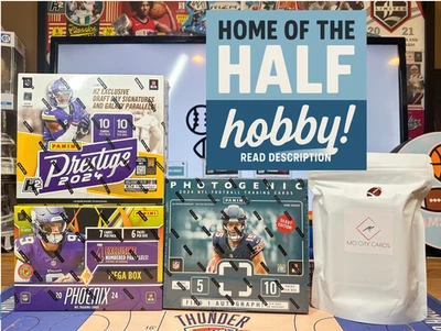 Washington Commanders Hobby Box BREAK 2024 NFL 1/2 Photogenic 1/2 Prestige H2 - Image 1 of 4