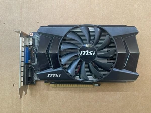 MSI GTX 750 TI OC 2GB GDDR5 SLOT POWERED GPU N750TI-2GD5/OC GRAPHICS CARD - Picture 1 of 7