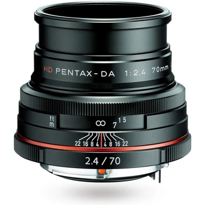 HD PENTAX DA 70mmF2.4 Limited Black Medium Telechot Lens [For APS-C size] - Image 1 of 4
