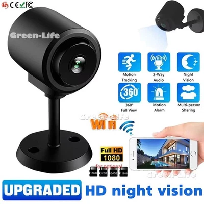 1080P Wifi Bluetooth Mini HD Camera Wireless Night Vision Home Cam - Image 1 of 4