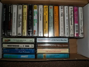 Music cassette tapes - joblot of 24 - Mixed Artists #1 - Picture 1 of 12