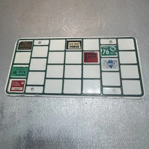Original 1976 Bingo Trucking Nummernschild verschiedene Staaten, Top Zustand - Bild 1 von 2