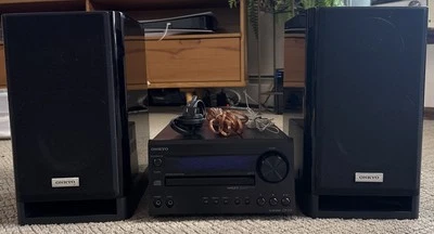 Onkyo CR315 CD Shelf Receiver System w Speakers- Tested Working Sounds Great! - Image 1 of 4
