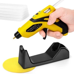 Cordless Hot Glue , Quick Preheat Anti-Drip Glue with Stand, Rechargeable Hot... - Picture 1 of 7