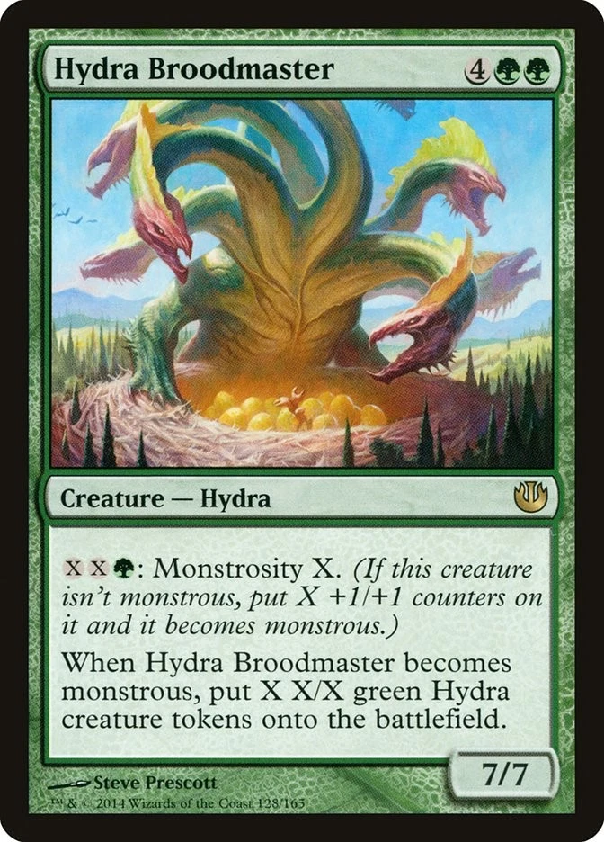 MTG Hydra Broodmaster (128/171) Journey into Nyx Japanese LP - Image 1 of 1