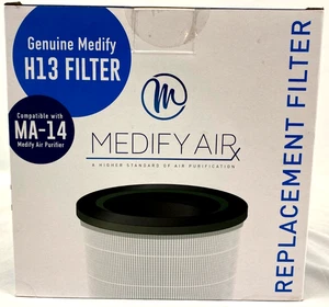 Filtro di ricambio Medify Air MA-14 H13 True HEPA originale sigillato in fabbrica - Foto 1 di 4