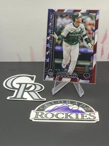2025 Topps Serie 2 - Hunter Goodman #467 Día de la Independencia Paralelo SN #/76 - Imagen 1 de 3