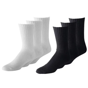 24 Pairs Women's Athletic Crew Socks - Bulk Wholesale Packs - Any Shoe Size - Picture 1 of 8