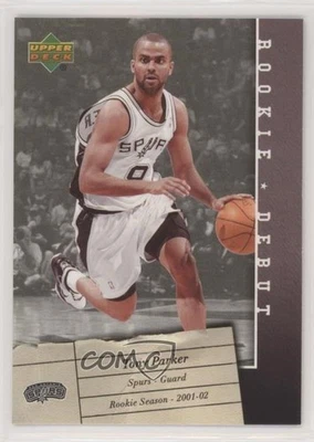 2006-07 Upper Deck Rookie Debut Tony Parker #88 HOF - Image 1 of 2