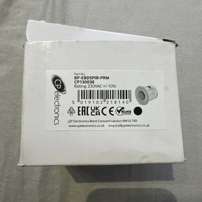 CP Electronics EBDSPIR-PRM Ceiling PIR CP130038 - Image 1 of 3
